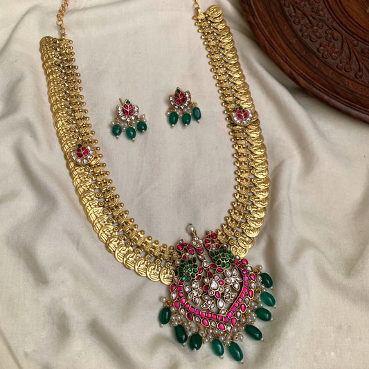 Jadau Kundan long haram (JK-8)