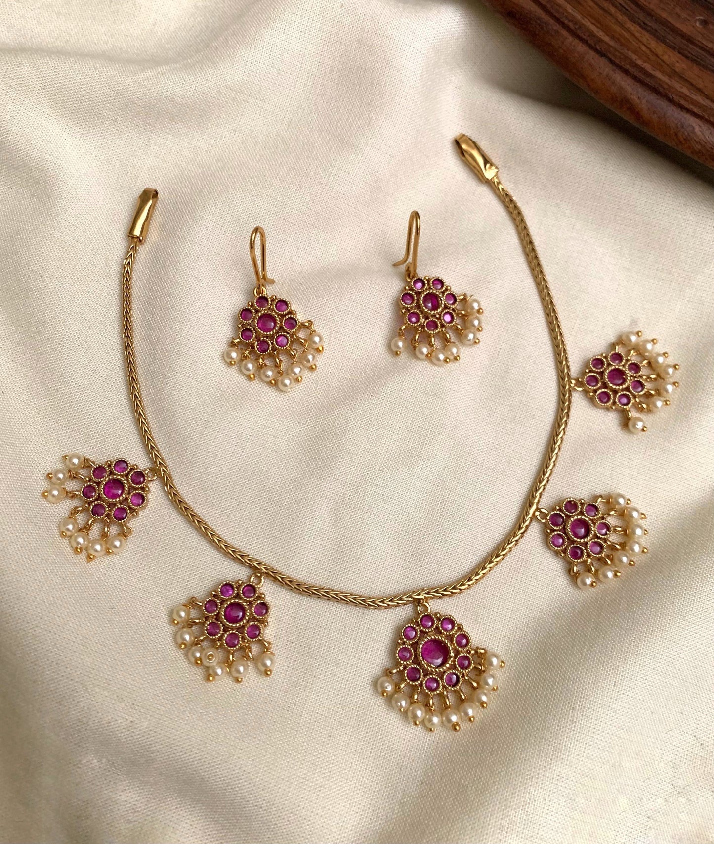 Charm necklace(FT) (N-13)