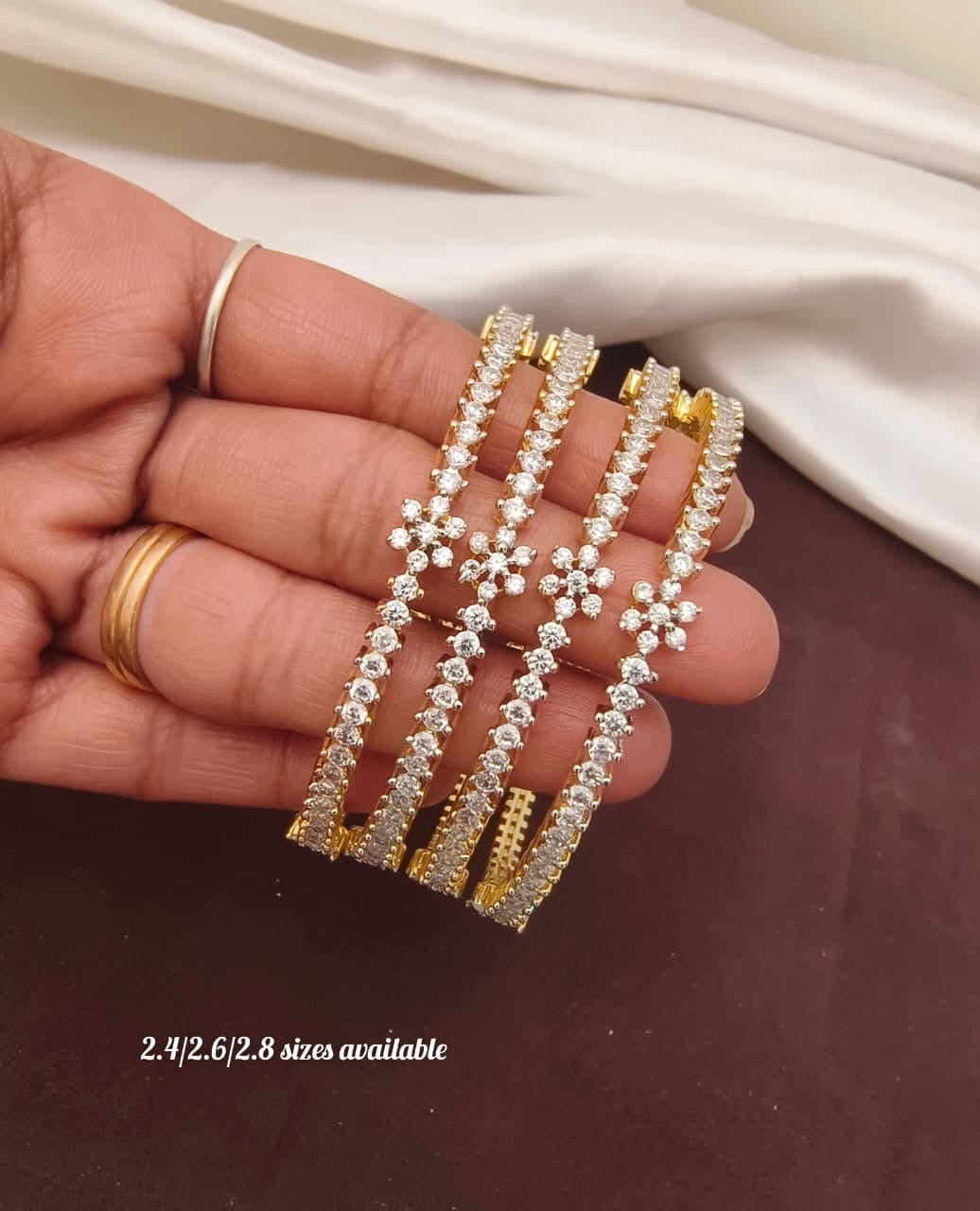Stone bangles