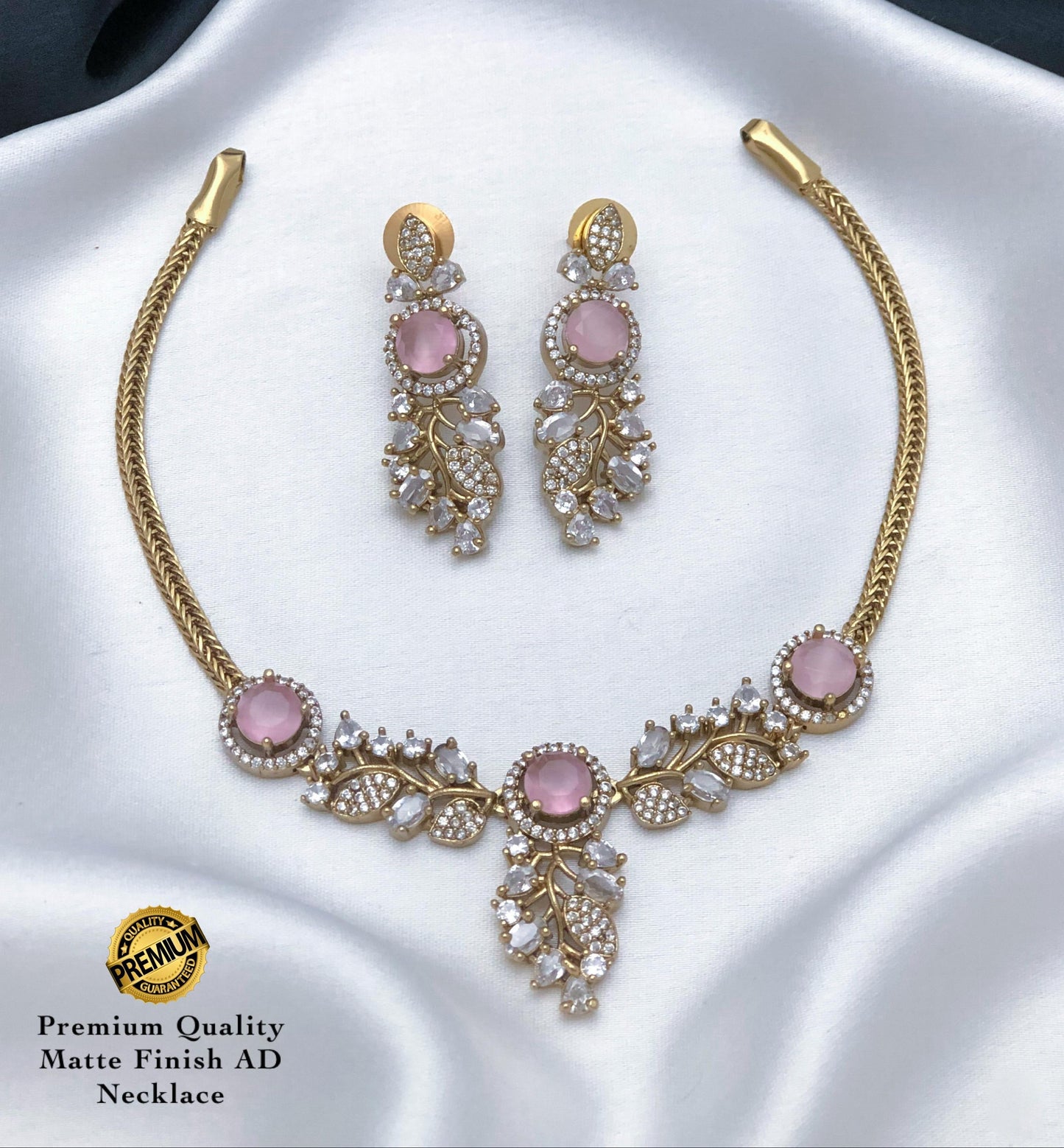 Simple diamond replica necklace (DR-75)