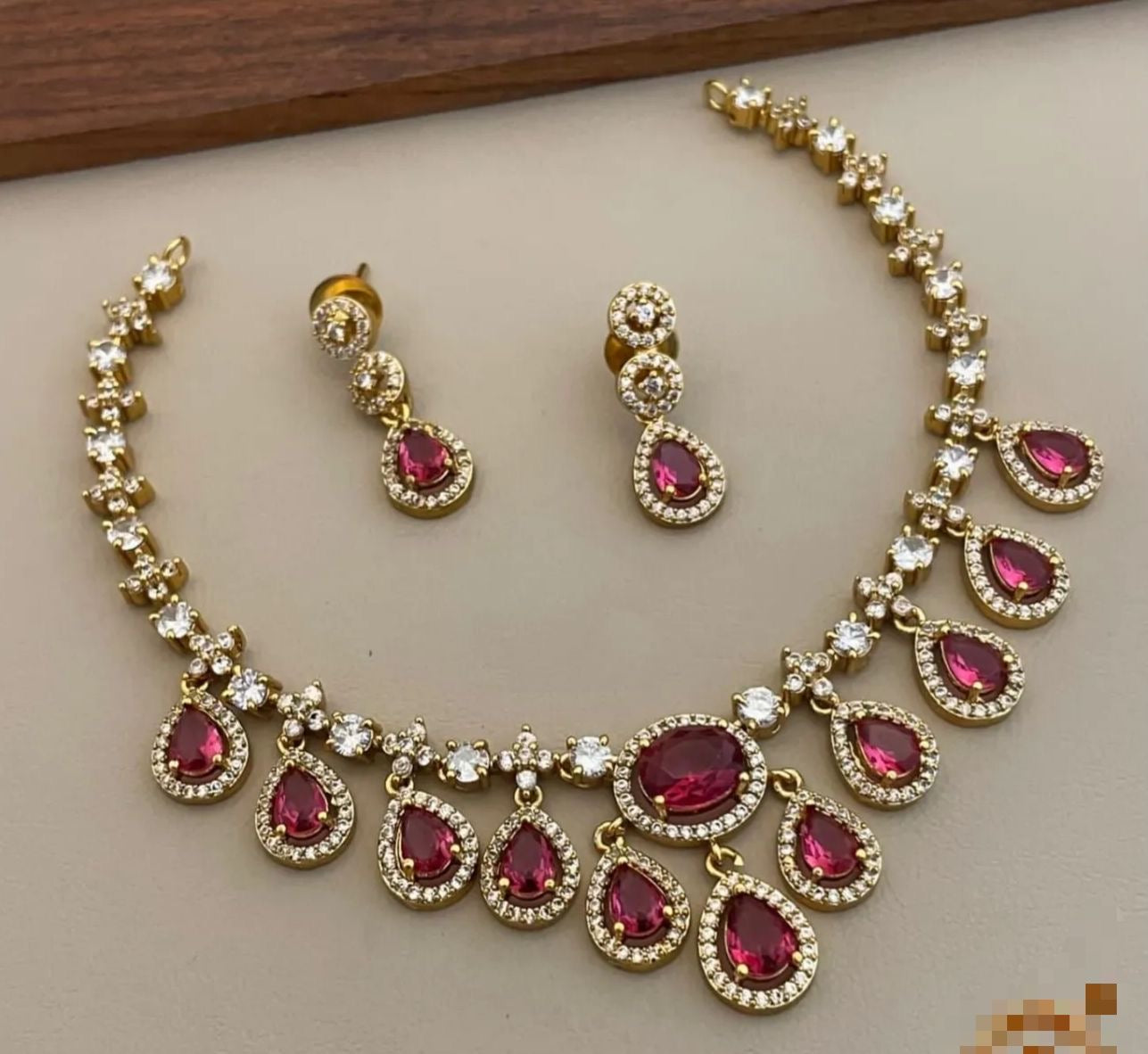 Color drops necklace ns (DR-39)