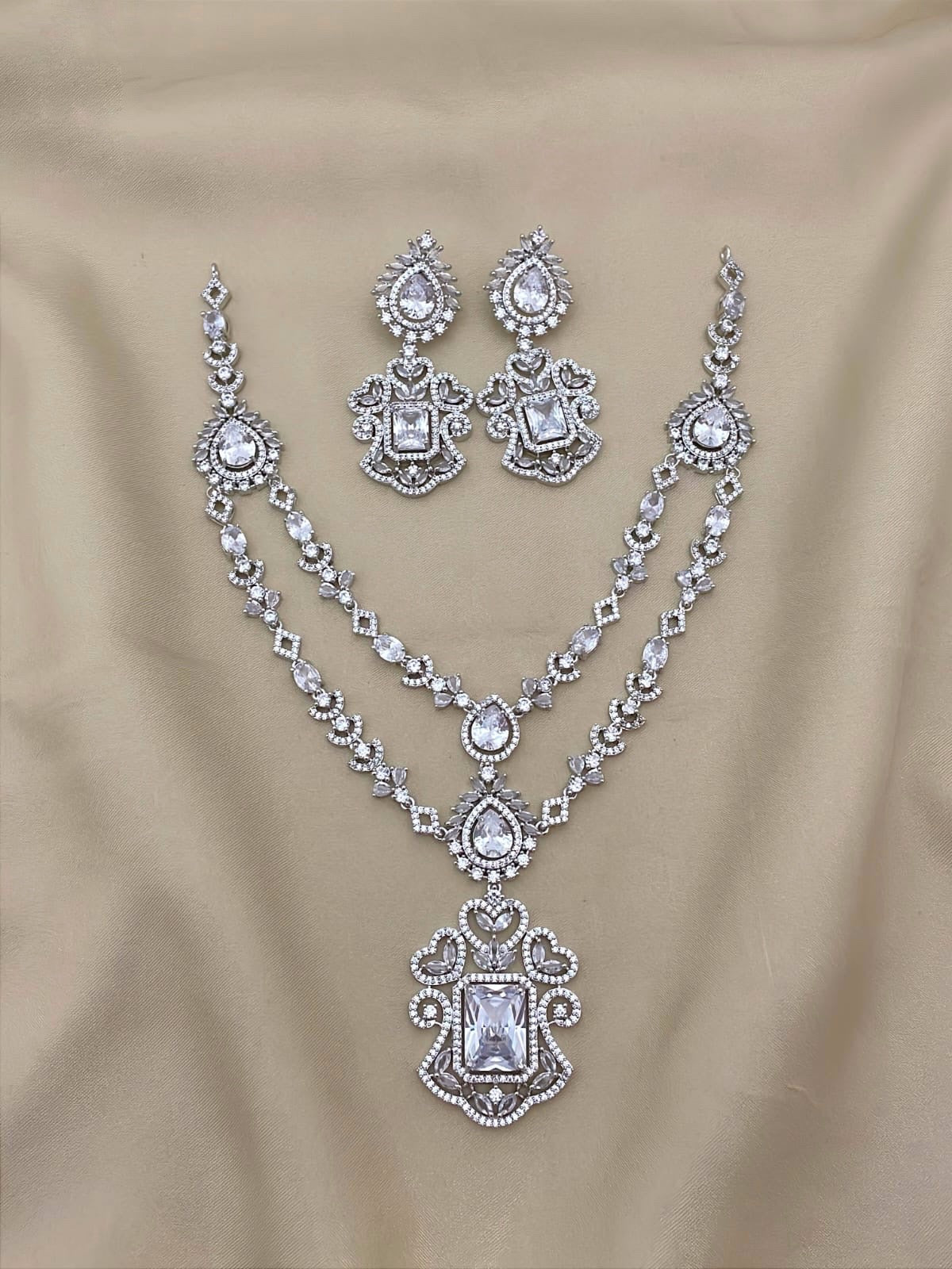 2 layer necklace am (DR-50)