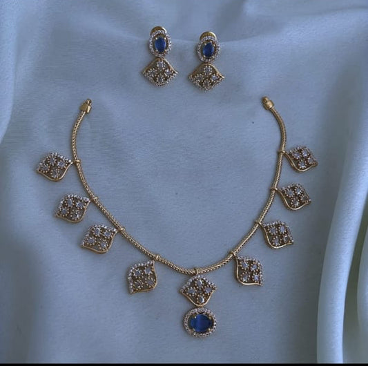 Diamond drop necklace (DR-72)