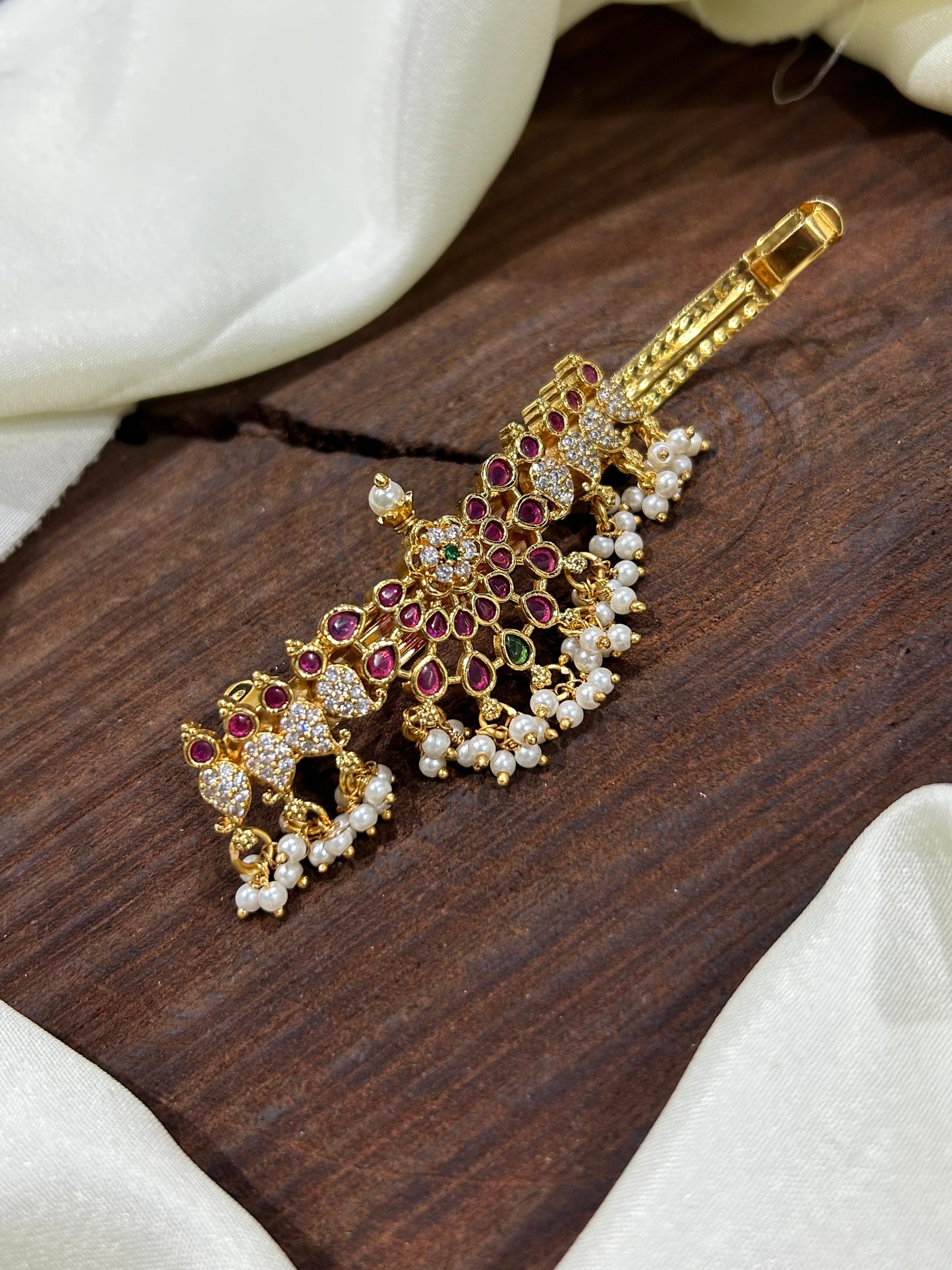 Mango design hair clip