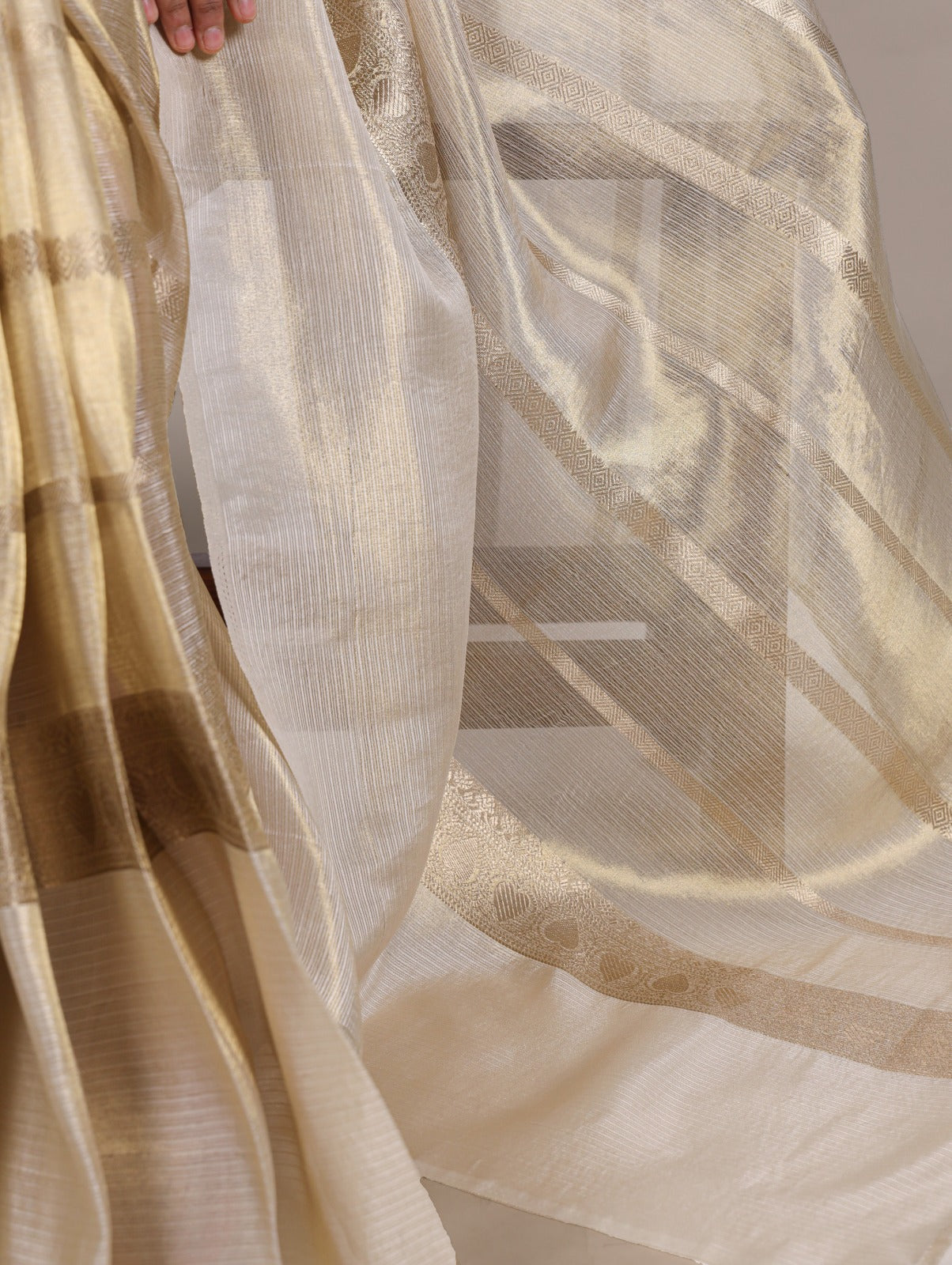 GOLD TISSUE SAREE (TS-1)