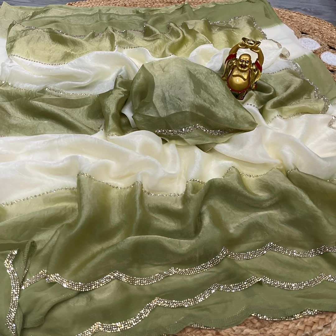 shaded space silk saree (SS-2)