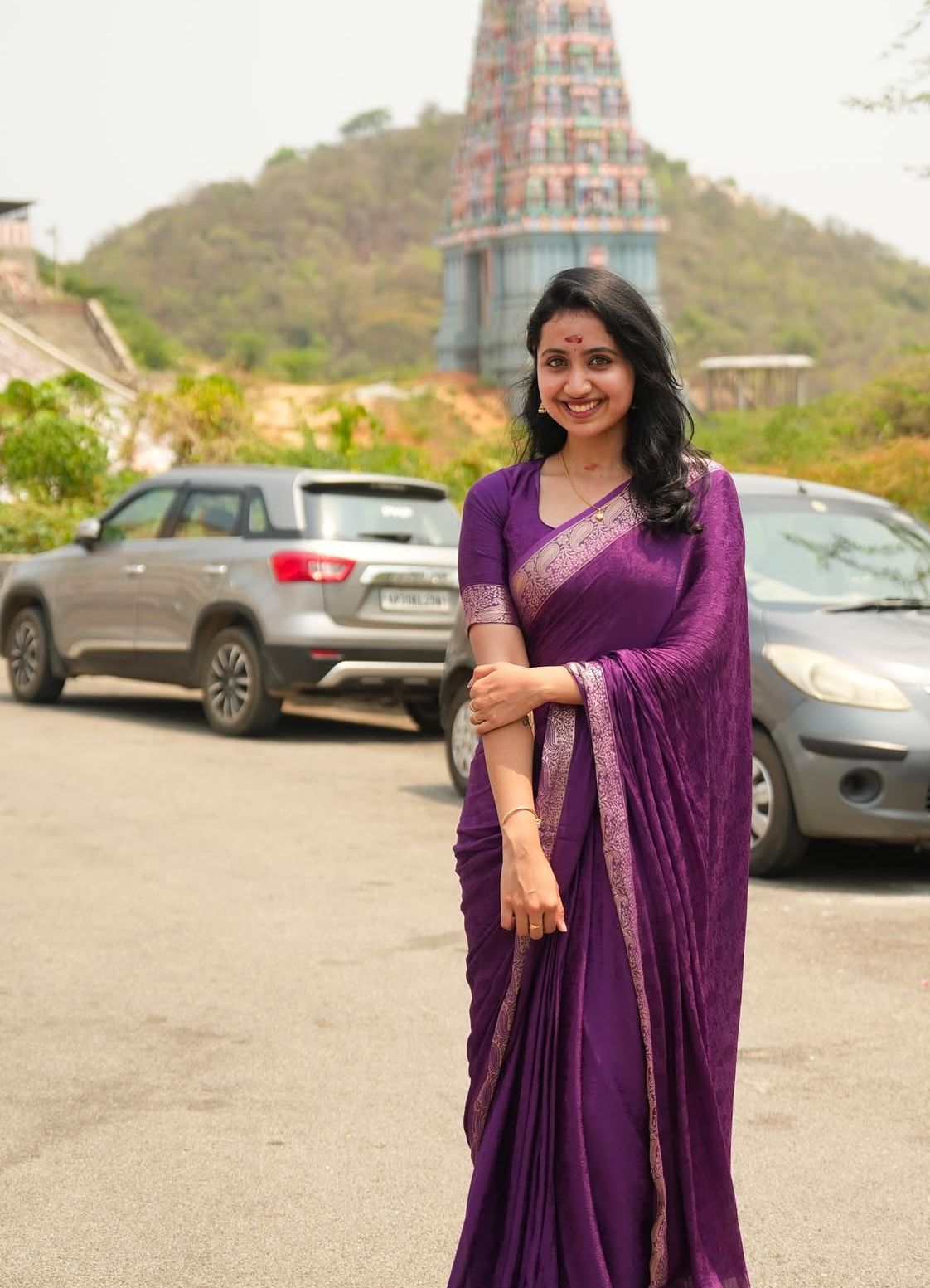 Pure viscose weaving Chinon silk Saree(dt)(CS-2)