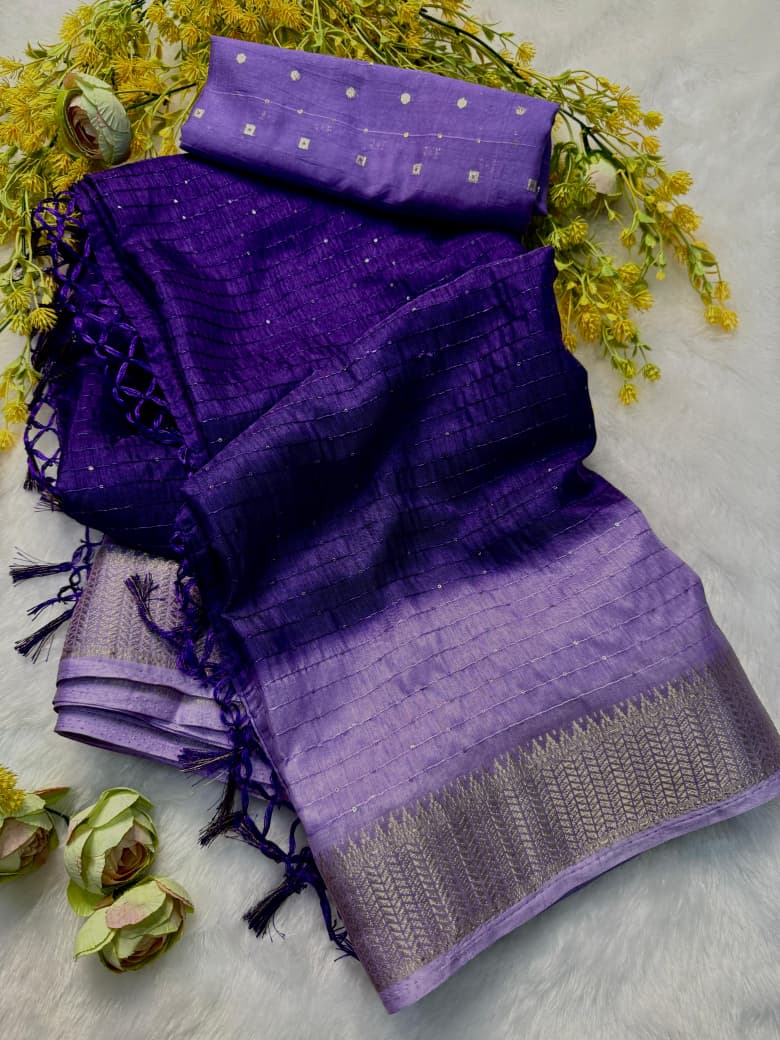Premium Dola Siqvanc Silk Saree (SS-5)