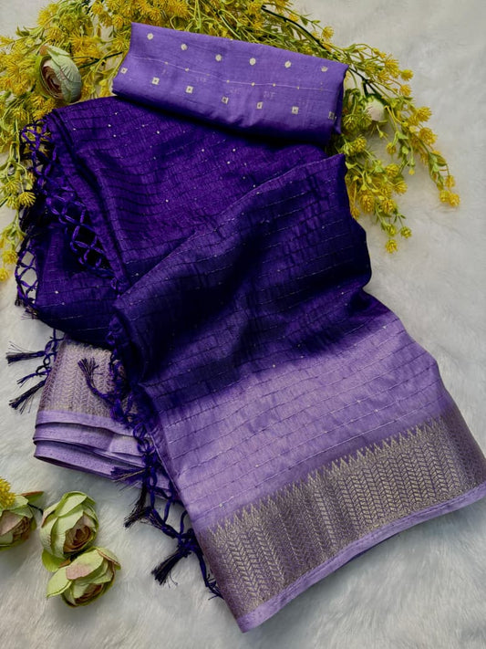 Premium Dola Siqvanc Silk Saree (SS-5)