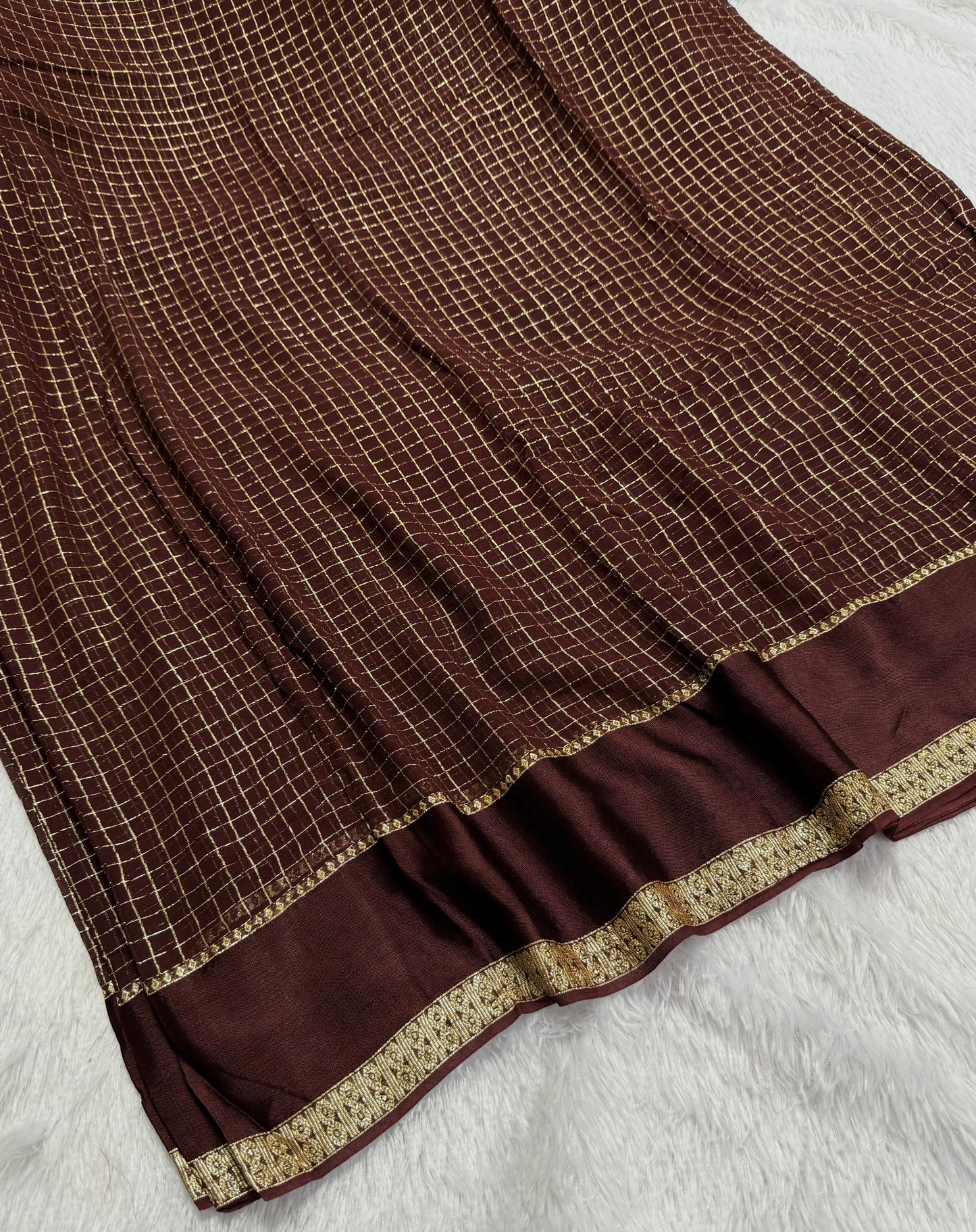 Pure Georgette Chex (G-3)