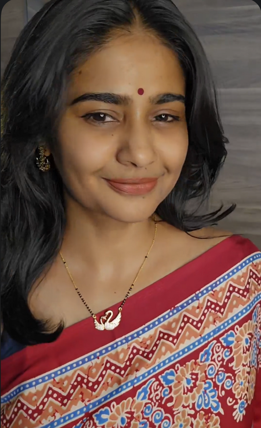 Black beads Amrutha mam inspired (IN-13)