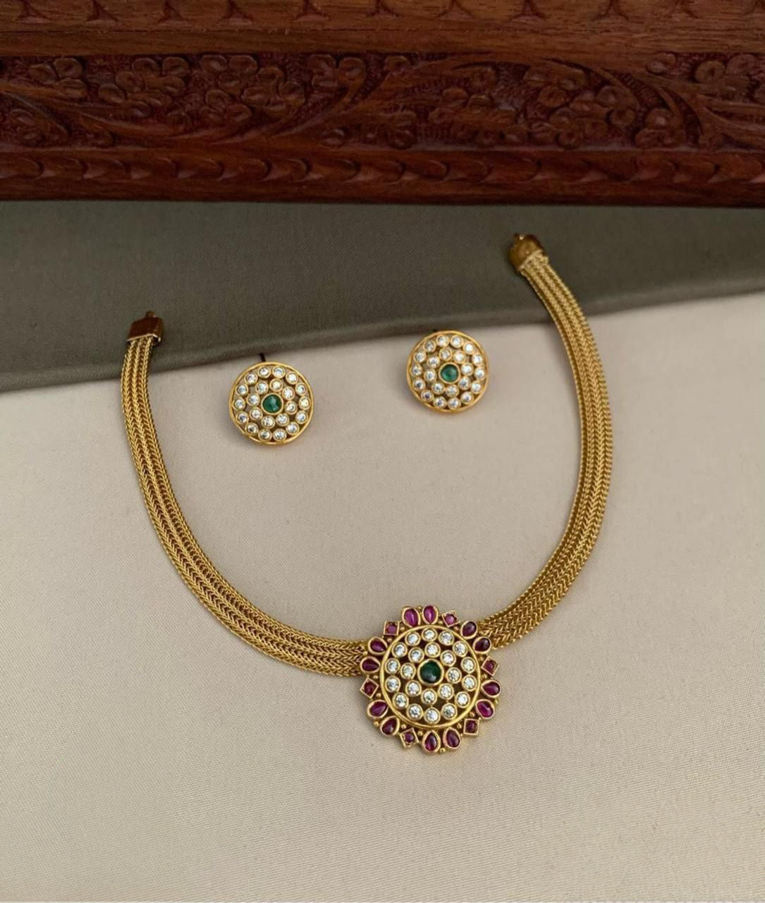 small choker necklace(N-4)