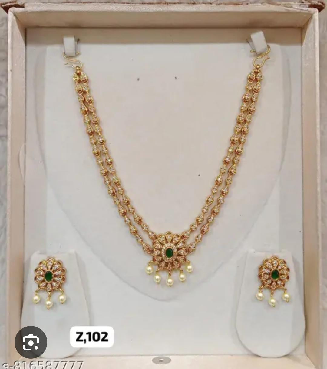 2 layer simple necklace