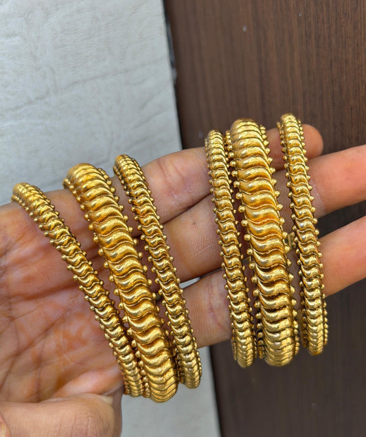 Cross bangles set of 6