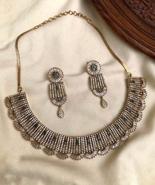 Diamond replica necklace (DR-7)