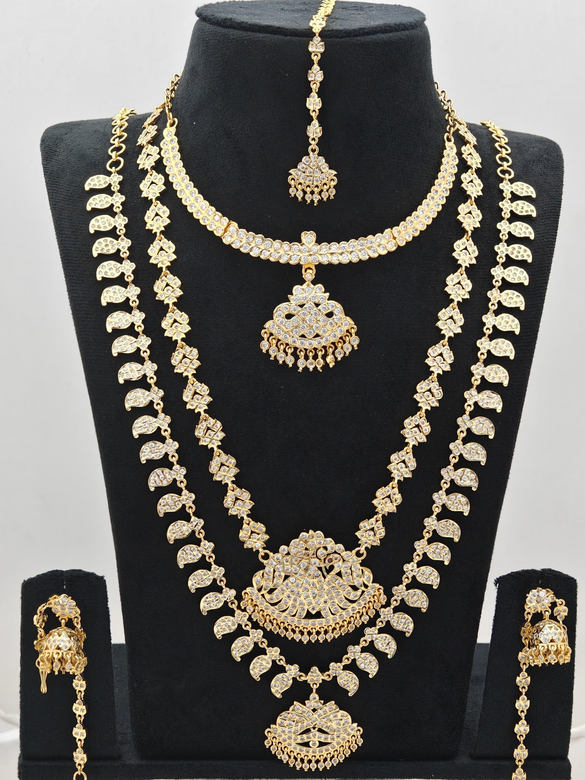 Complete micro plated bridal set