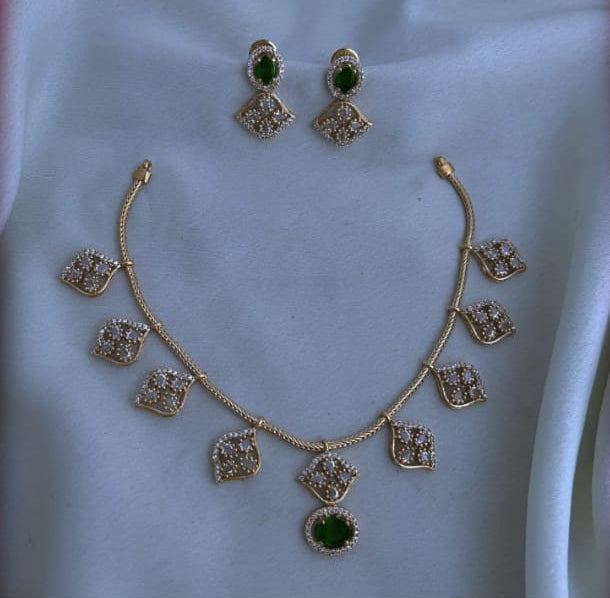 Diamond drop necklace (DR-72)