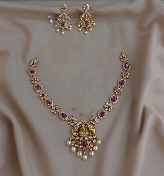lakshmi design necklace jk(N-61)