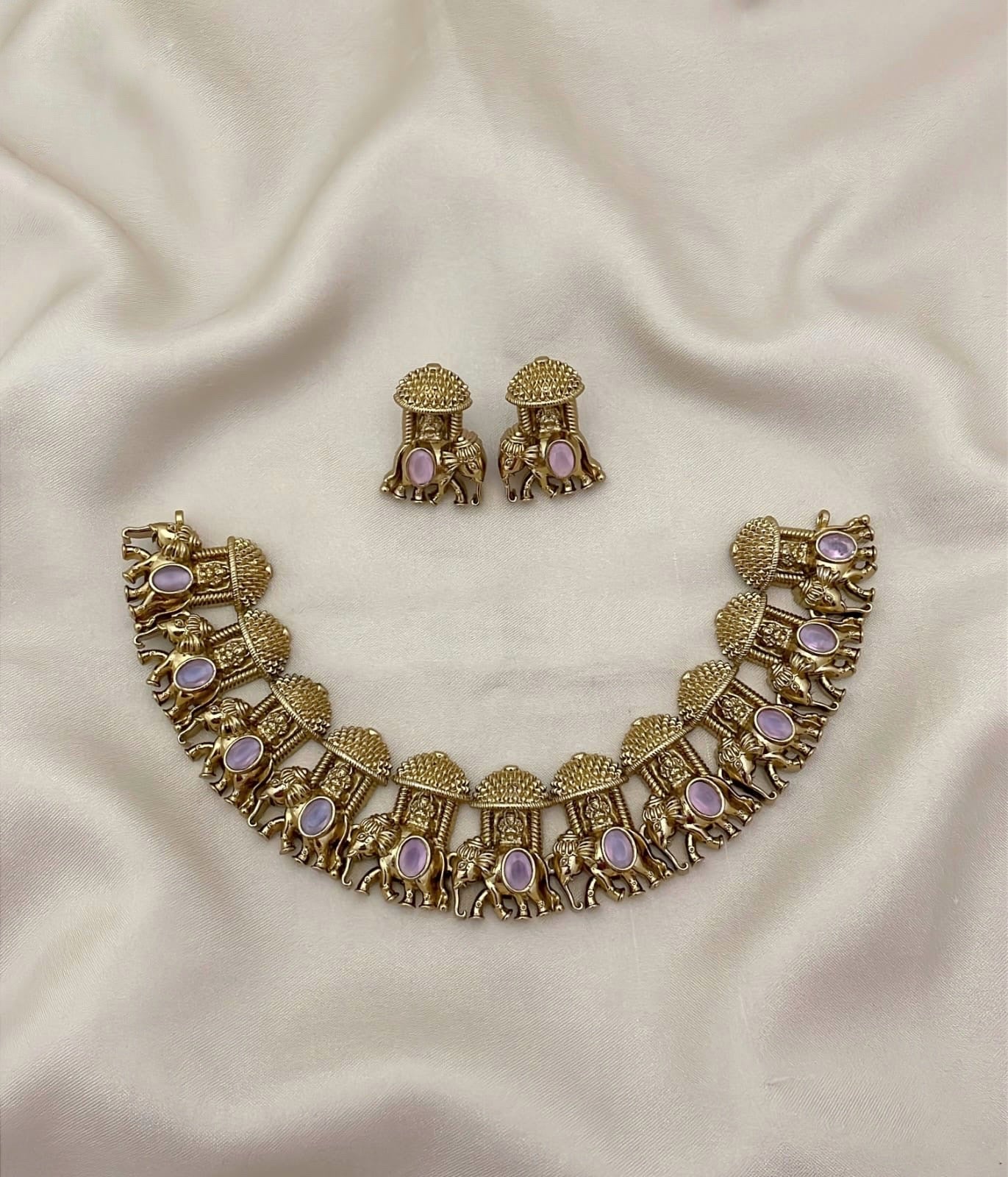 Elephant premium necklace (PJ-51)