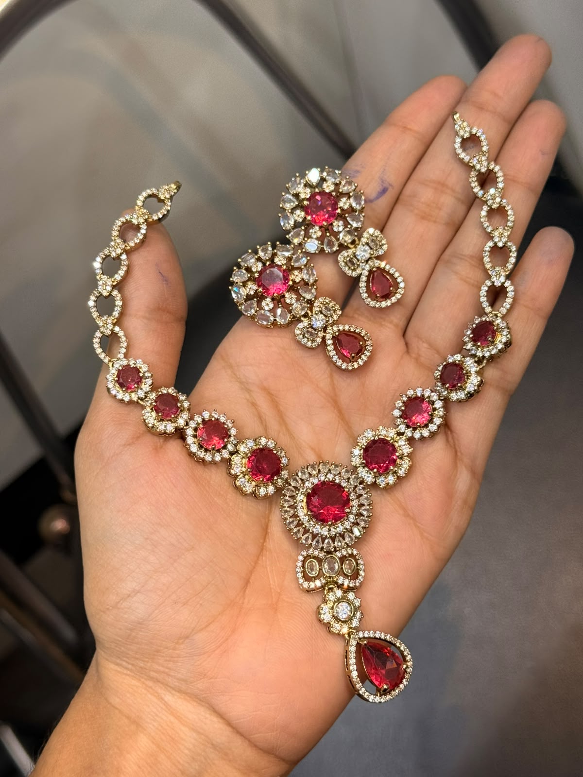 Stone necklace