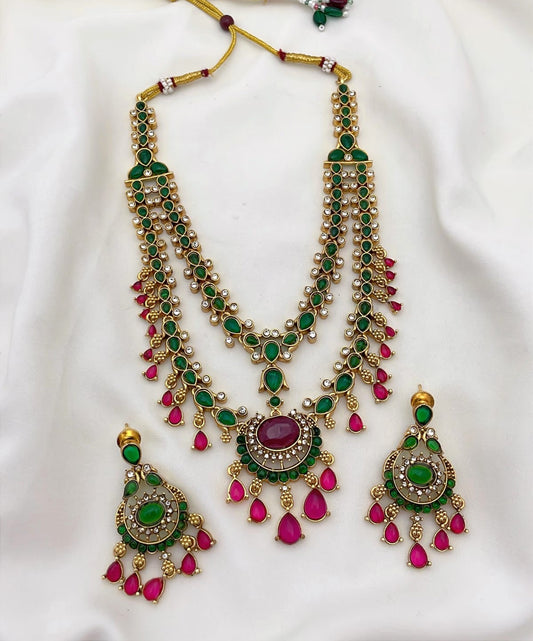 2 layer necklace (N-75)