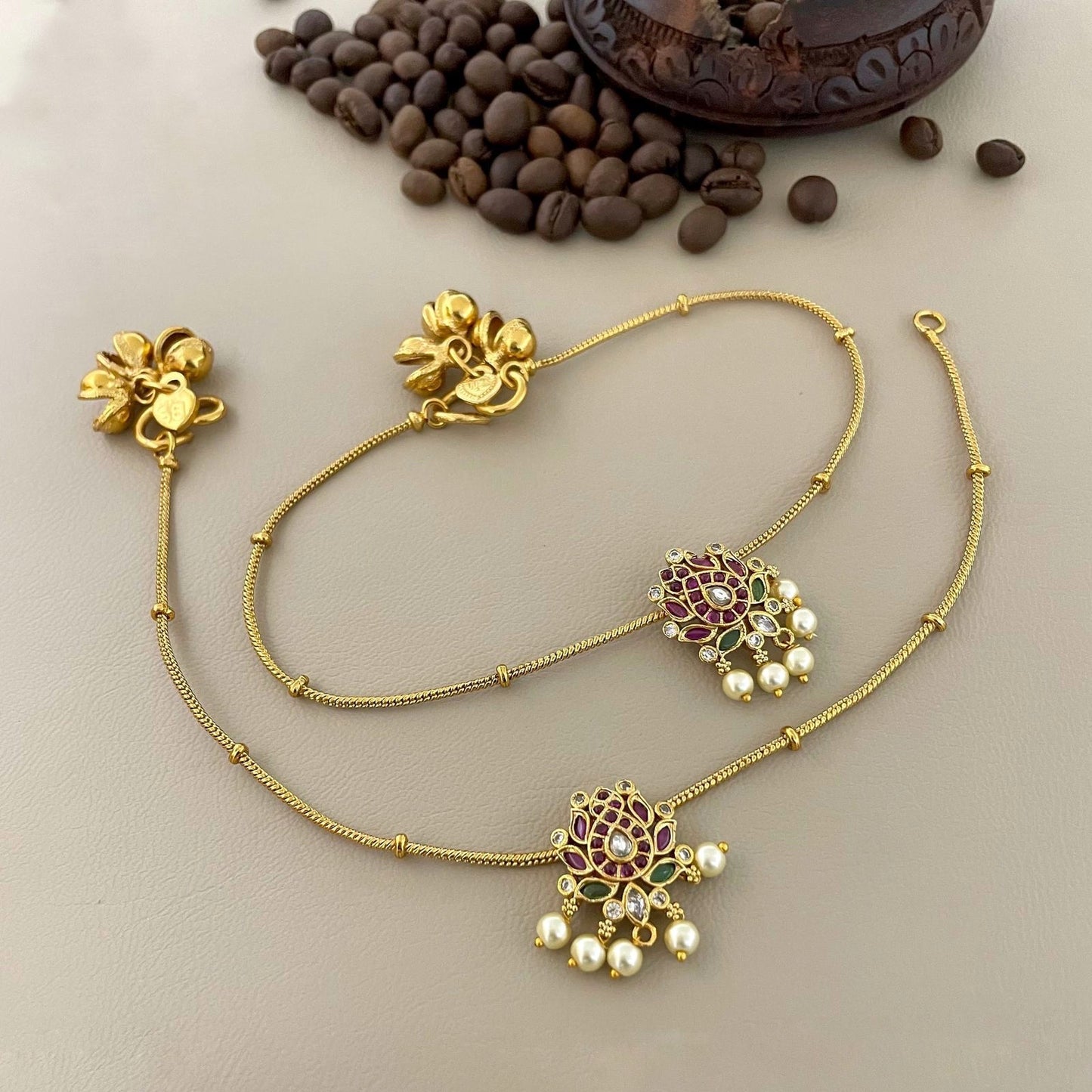 Lotus design anklet(AN-3)