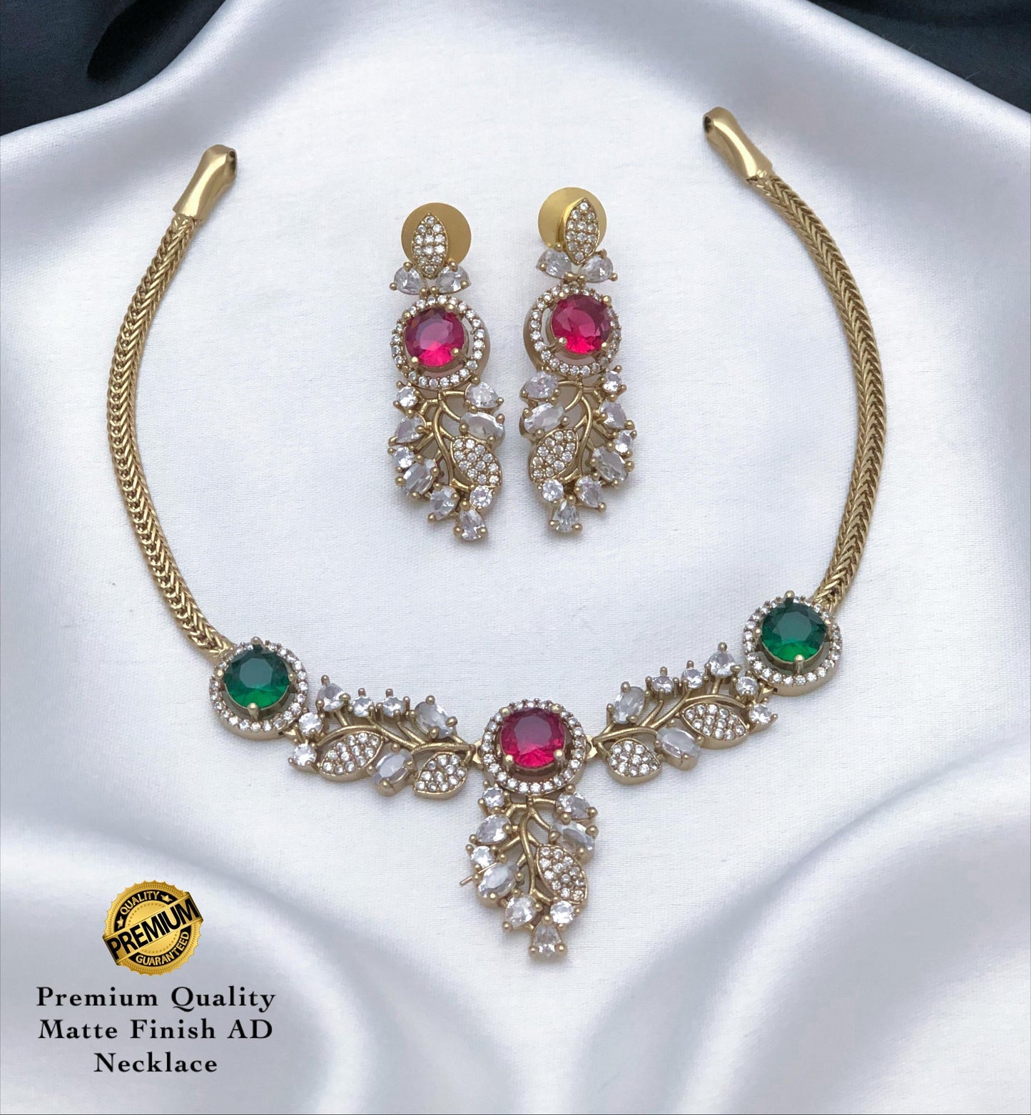 Simple diamond replica necklace (DR-75)