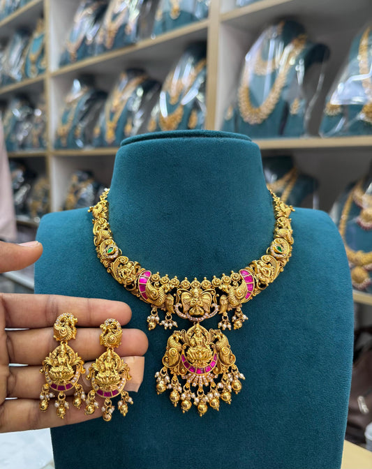 Gold replica necklace