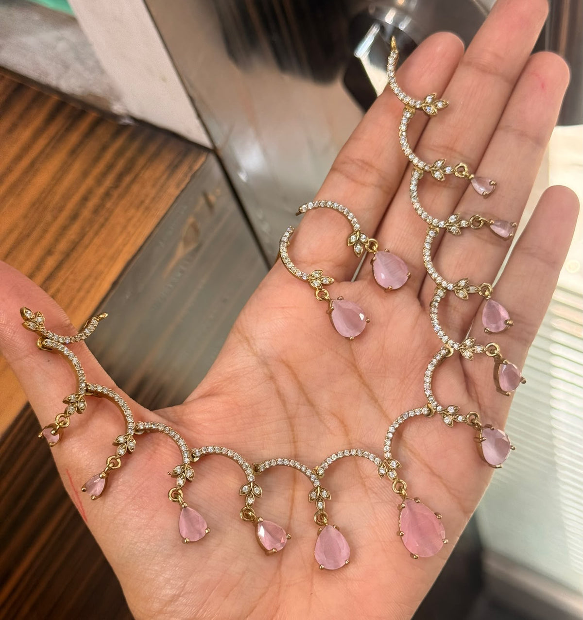 Half moon necklace