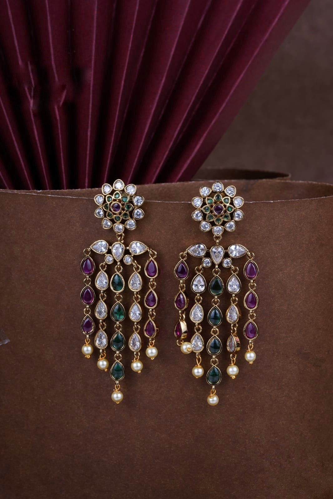 Drop earrings