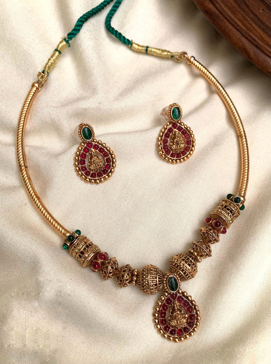 Half Hasli necklace(N-45)
