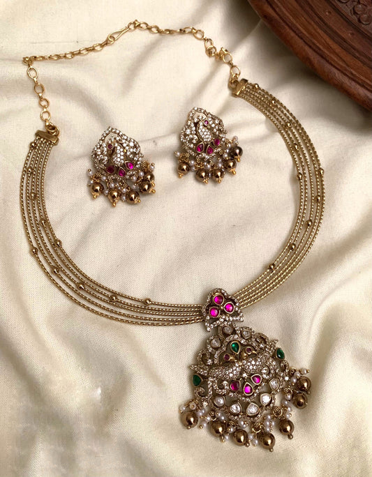 Single pendent necklace (VJ-7)