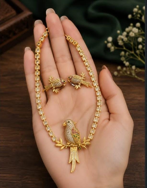Parrot necklace