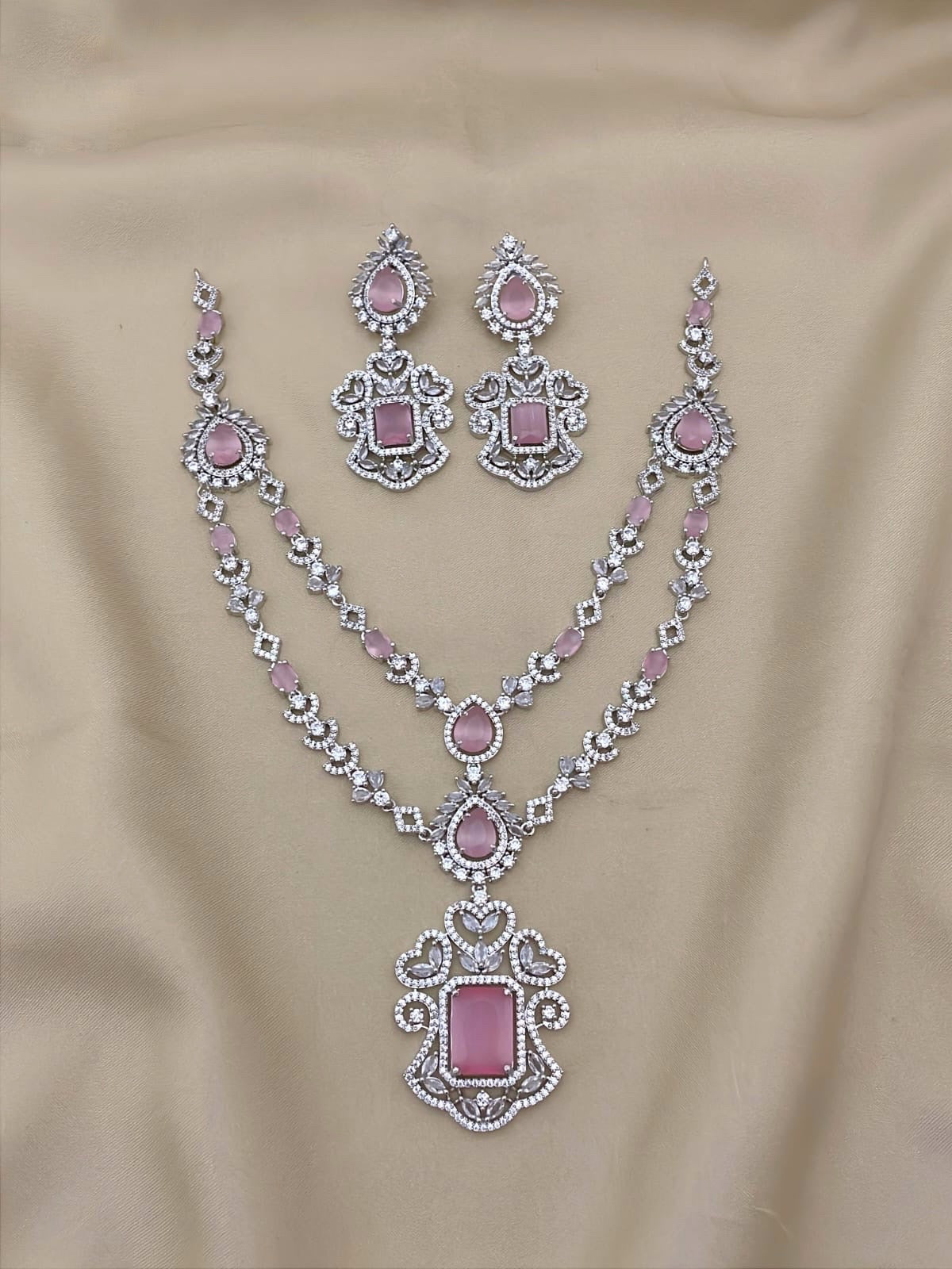 2 layer necklace am (DR-50)