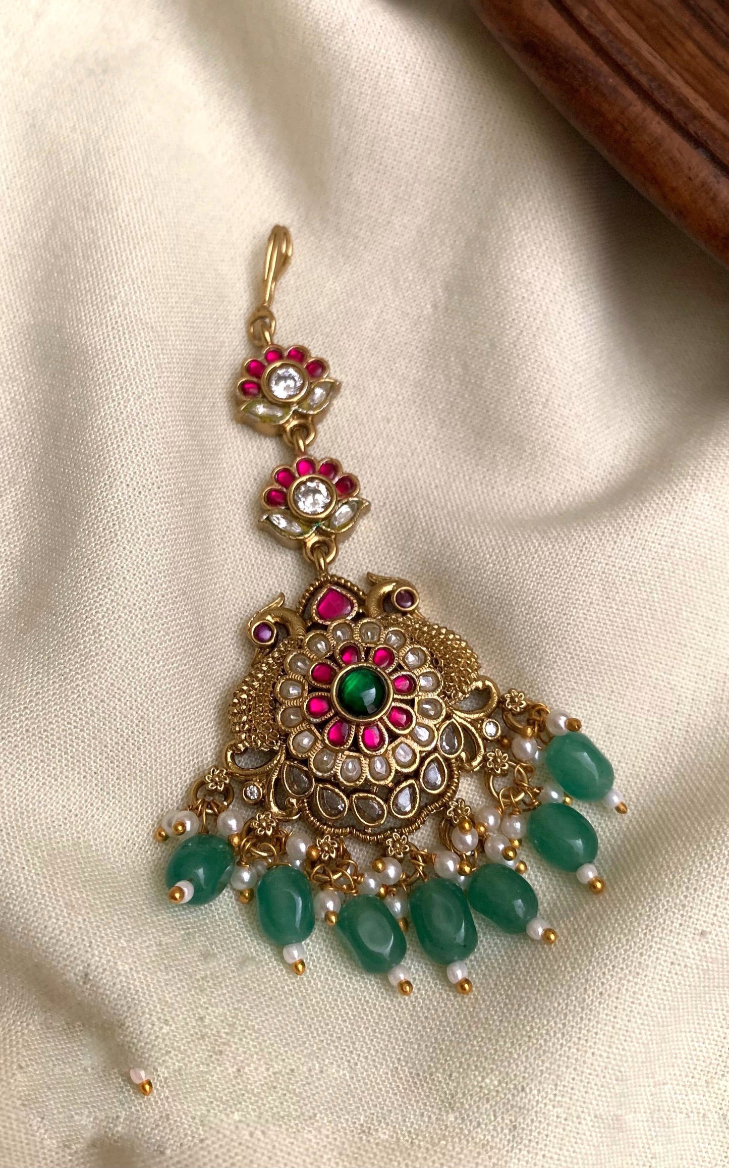 MAANG tikka jadau kundan(AC-14)
