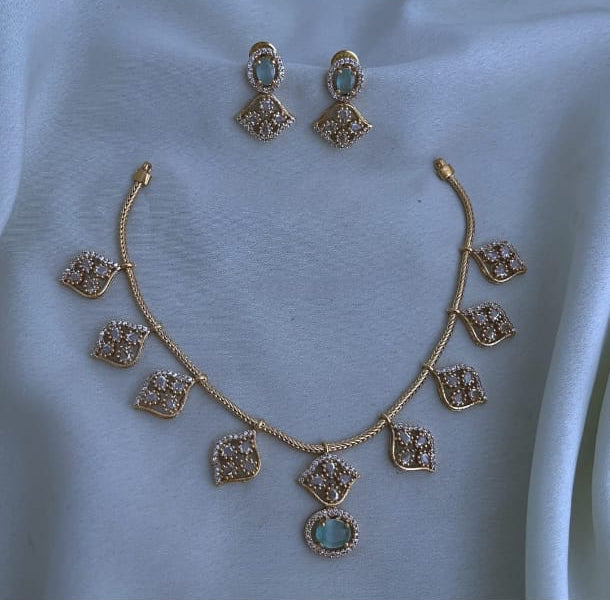 Diamond drop necklace (DR-72)