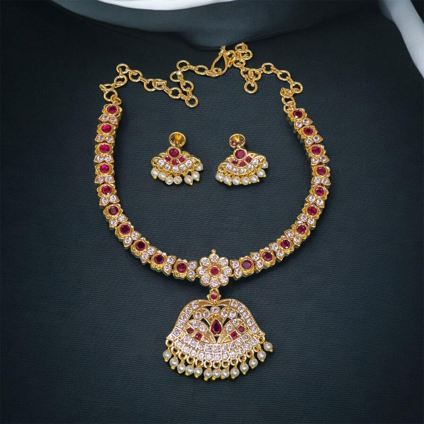 Micro plated necklace