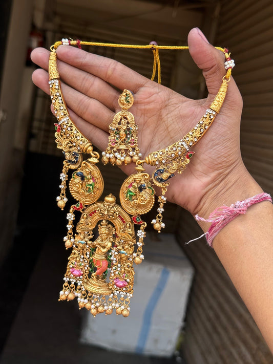 Budget krishna necklace
