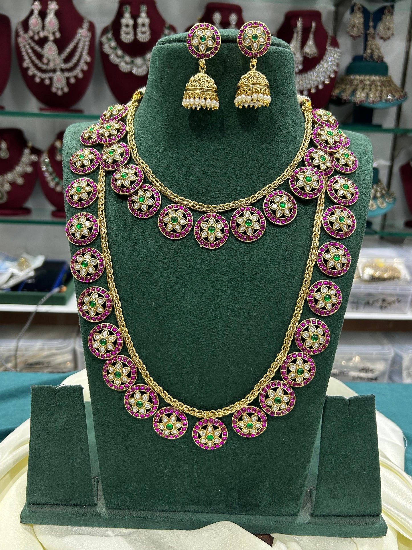 Kemp stone bridal set