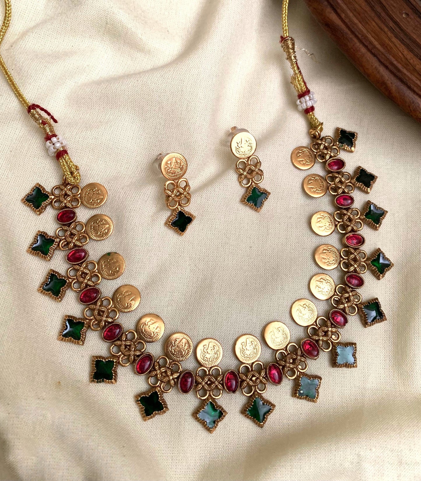 Diamond drops chain(N-32)