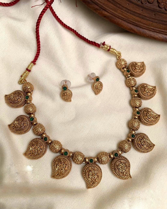 Mango design necklace(N-11)