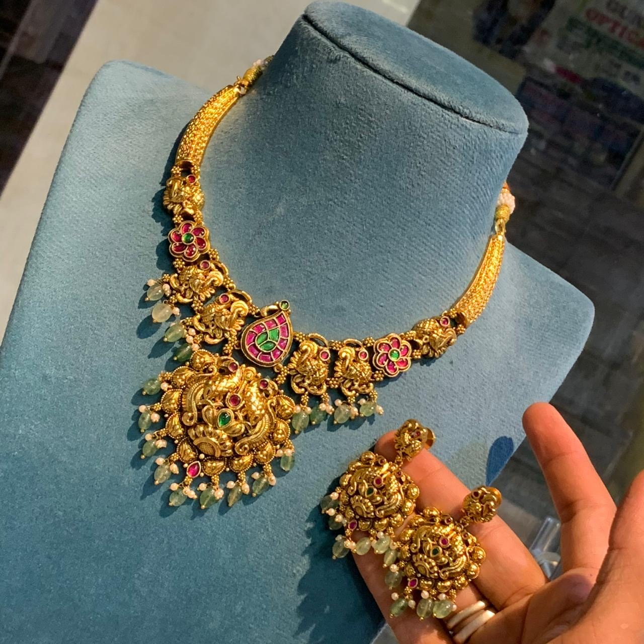 Premium gold replica necklace