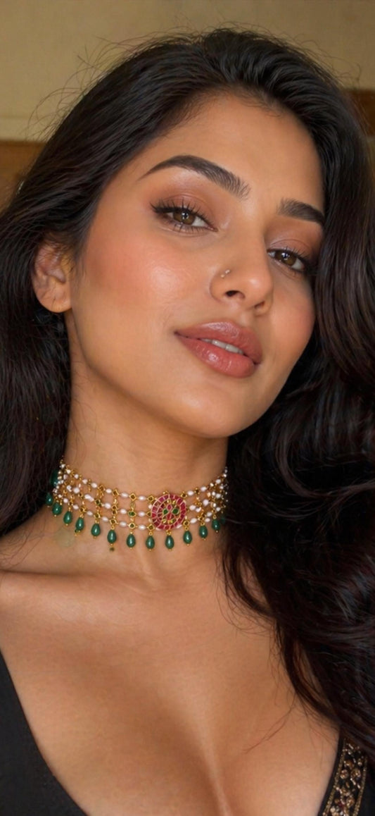 Pure jadau choker