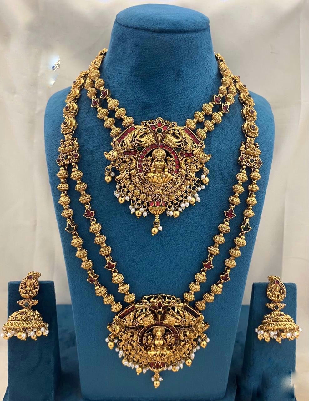 Bridal gold beads set