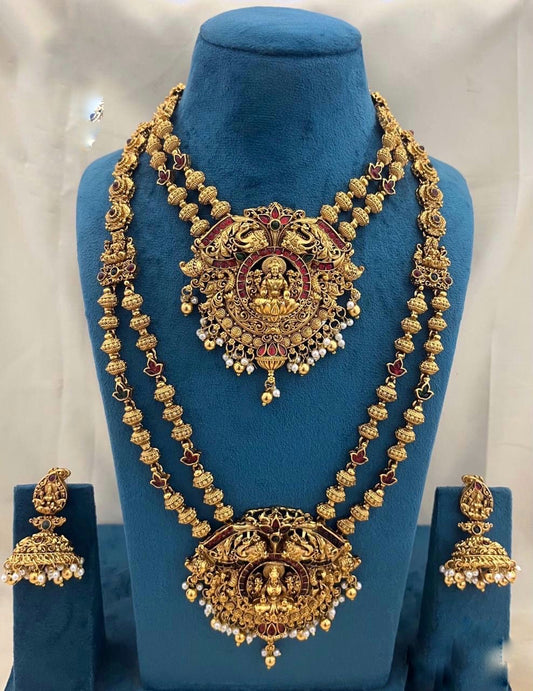 Bridal gold beads set