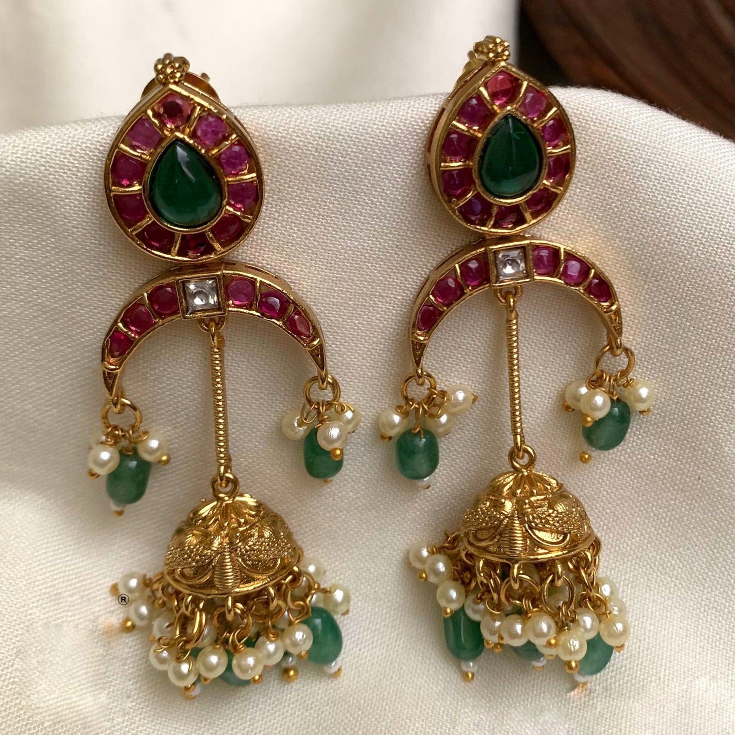 Jumka with half moon