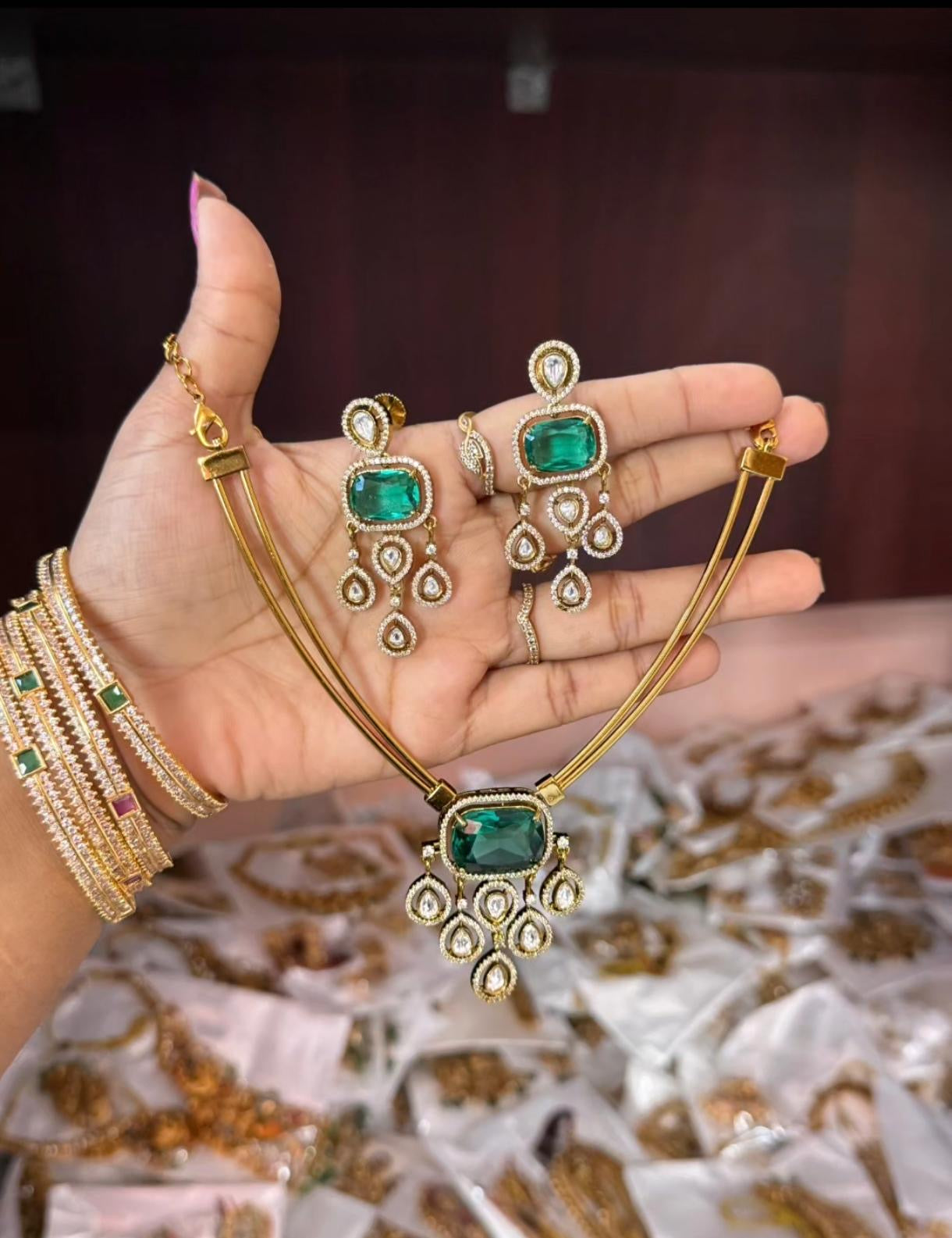 2 layer simple Victorian necklace