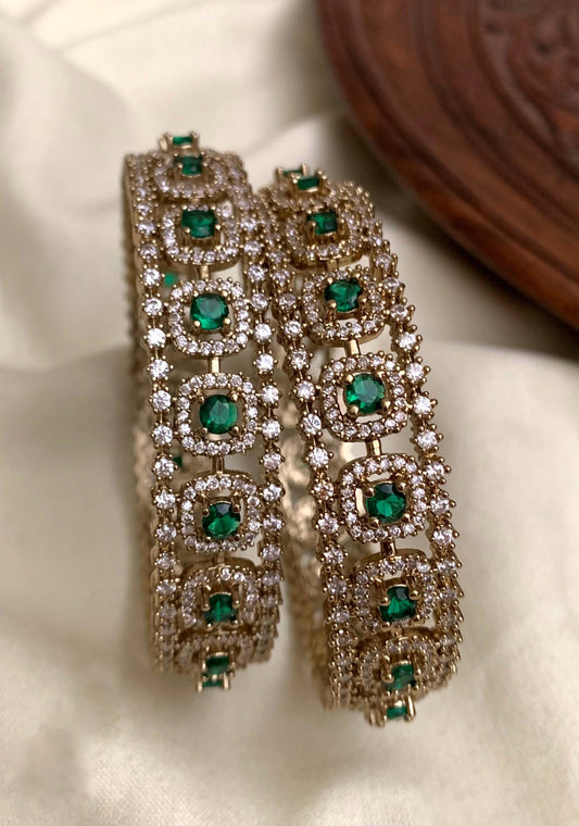 Square stone bangles (BA-39)