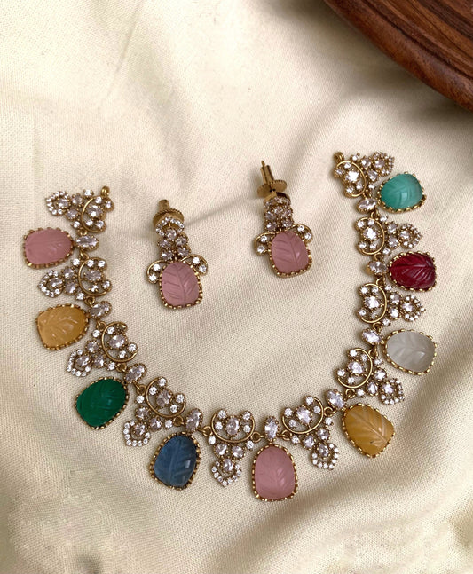 Navarathna necklace (PJ-40)