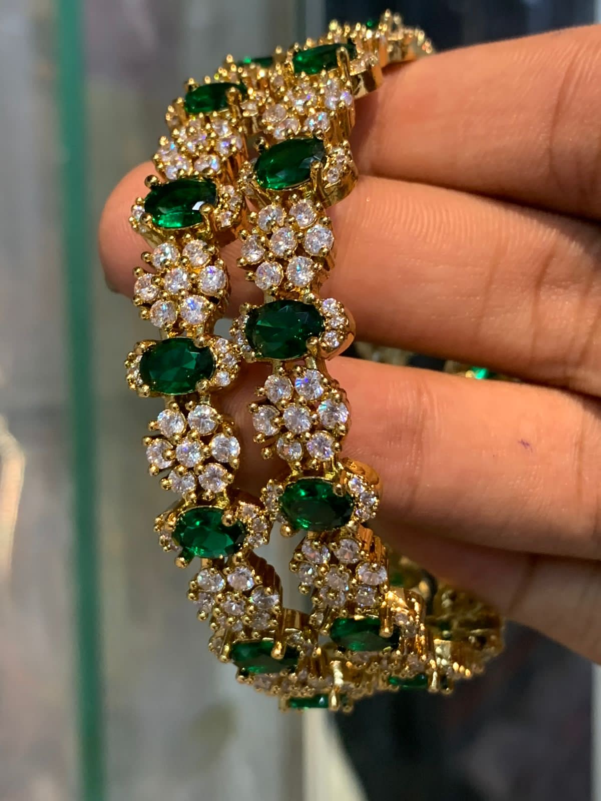 Flower bangles